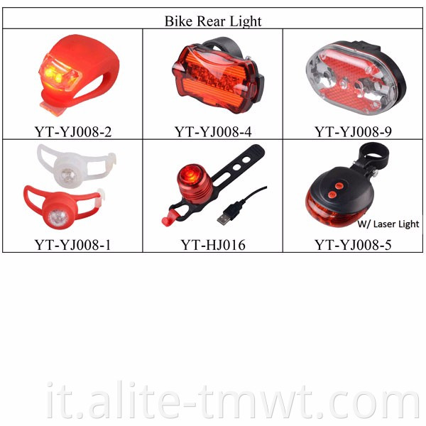 LED LED da 10 W Ultra Bright 18650 Luce per bici da batteria ricaricabile